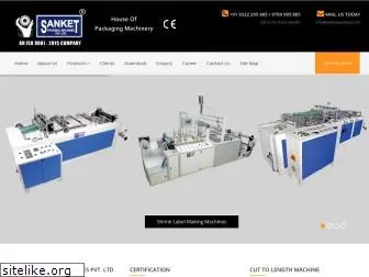 sanketpackagingmachinery.com