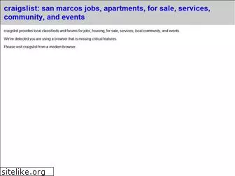 sanmarcos.craigslist.org