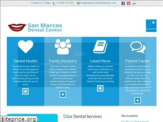 sanmarcosdentalcenter.com