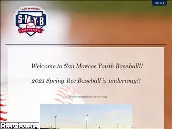 sanmarcosyouthbaseball.com