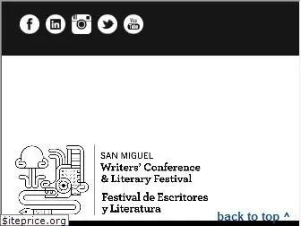 sanmiguelwritersconference.org