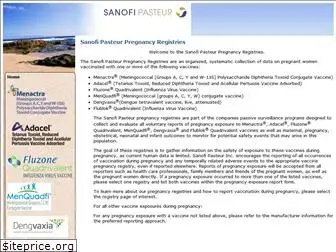 sanofipasteurpregnancyregistry.com