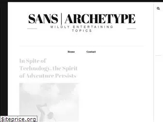 sans-archetype.com