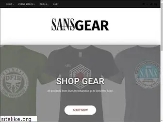 sansgear.com