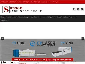 sansonmachinery.com