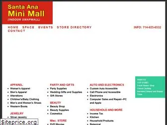 santaanaminimall.com