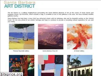 santabarbaraartdistrict.com