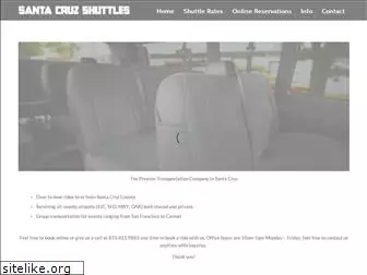 santacruzshuttles.com