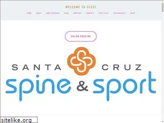 santacruzspineandsport.com