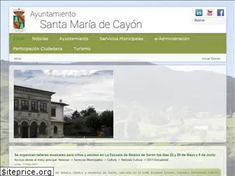 santamariadecayon.es