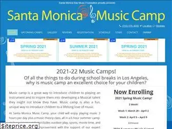 santamonicamusiccamp.com