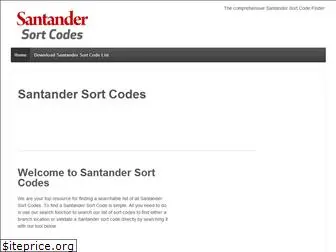 santander-sortcodes.co.uk