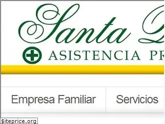 santaritaasistencia.com