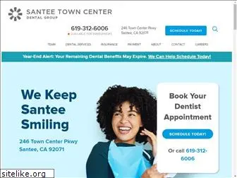 santeetowncenterdental.com