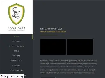 santiagocountryclub.com