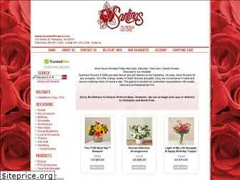 santinasflowers.com