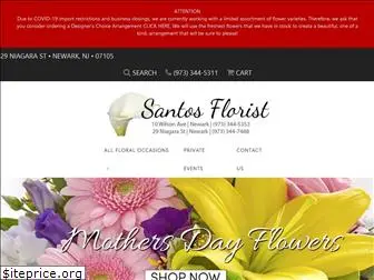 santosflorists.com