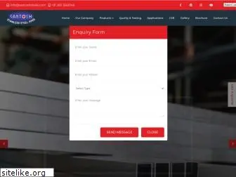 santoshsteels.com