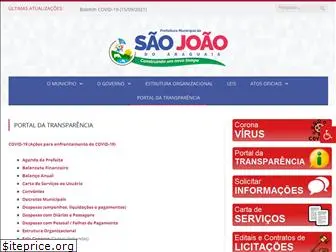 saojoaodoaraguaia.pa.gov.br