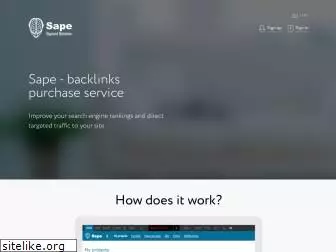 www.sape.ru website price