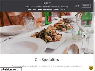 saporeitalianoristorante.com