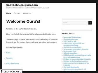 saptechnicalguru.com