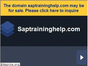 saptraininghelp.com