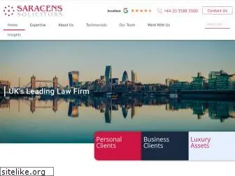 saracenssolicitors.co.uk