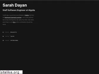 sarahdayan.com