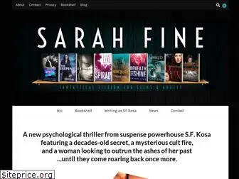 sarahfinebooks.com