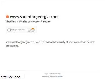 sarahforgeorgia.com