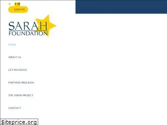 sarahfoundation.org
