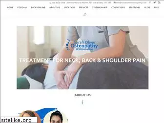 saraholiverosteopathy.com