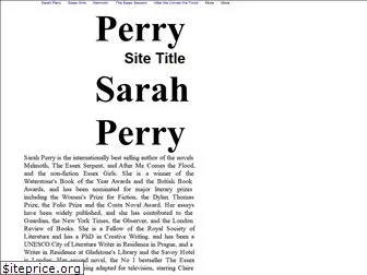 sarahperry.net