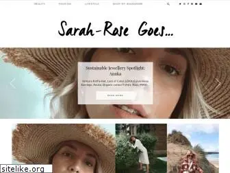 sarahrosegoes.com