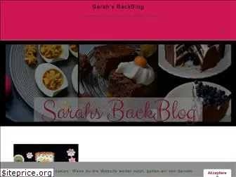 sarahsbackblog.de