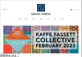 sarahsfabrics.com