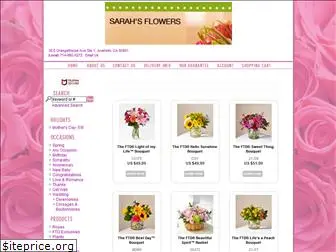 sarahsflowers.com