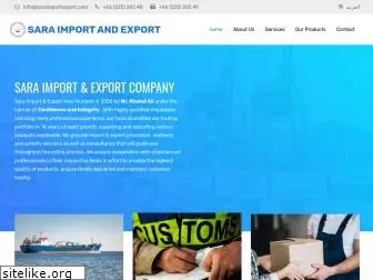 saraimportexport.com