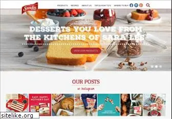 saraleedesserts.com