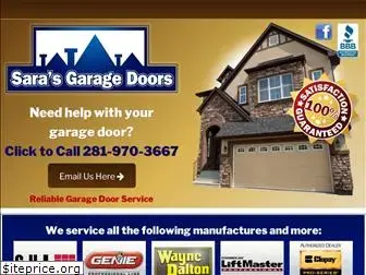 sarasgaragedoors.com