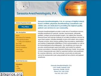 sarasotaanesthesia.com