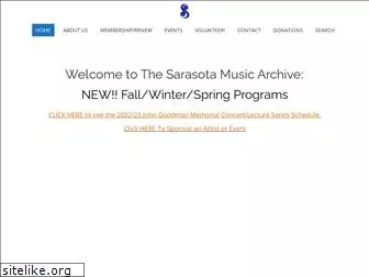 sarasotamusicarchive.org