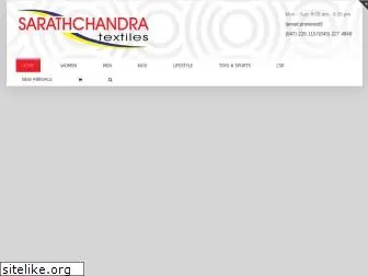 sarathchandratextiles.com