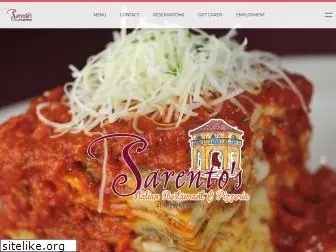 sarentosrestaurant.com