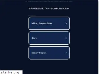 sargesmilitarysurplus.com