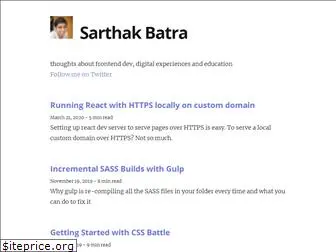 sarthakbatra.com