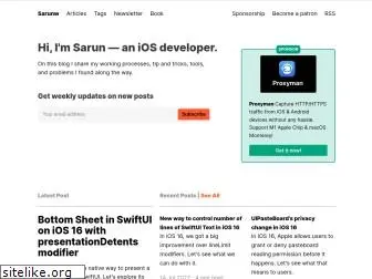 sarunw.com