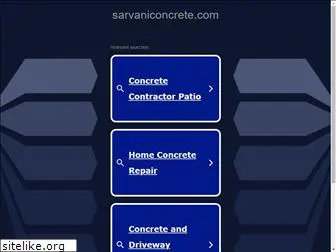sarvaniconcrete.com