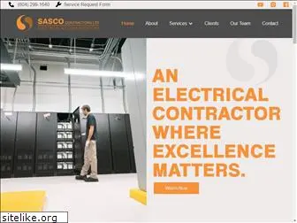 sascocontractors.com